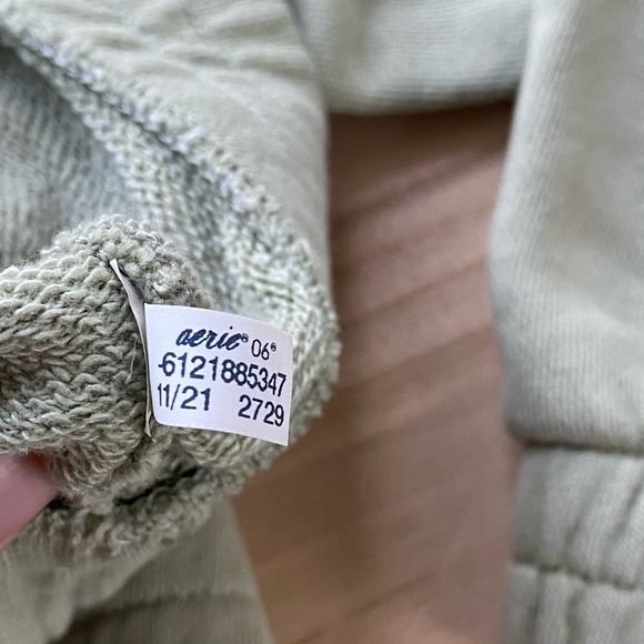 Aerie Cropped Zip Up Hoodie - Picture 7 of 7